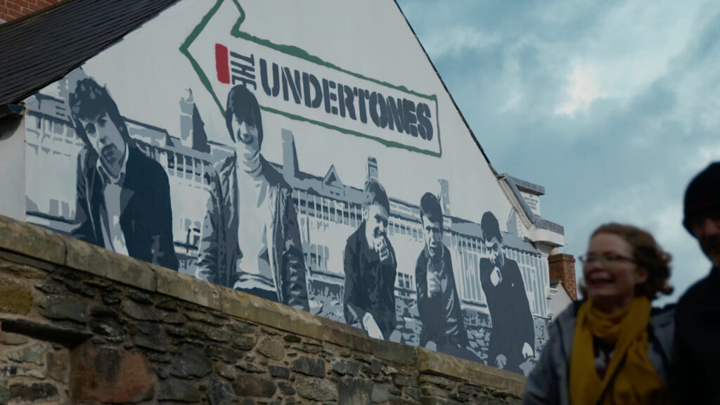 Film and video production in Derry - The Undertones mural in Derry City